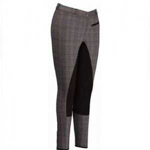 Tuff Rider Retro Plaid Breeches Full Seat Riding Pants Horse Back Riding Pants